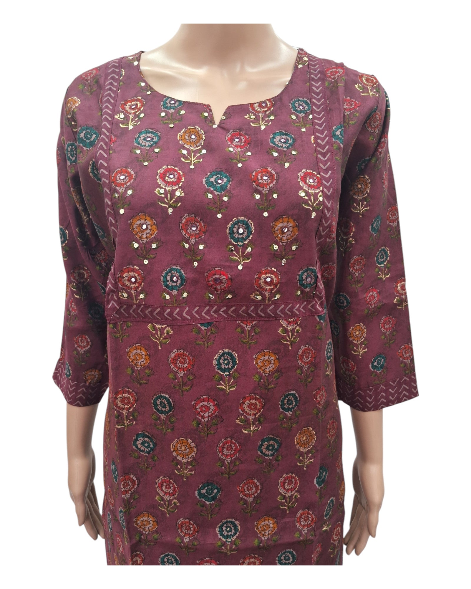 Buy Festive Wear Chanderi Silk Kurta Pant Dupatta Set – Tvahra