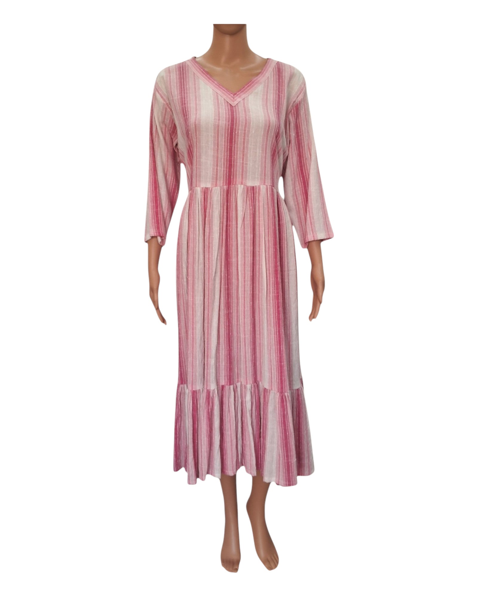 Buy Cotton Linen One Piece Dress – Tvahra