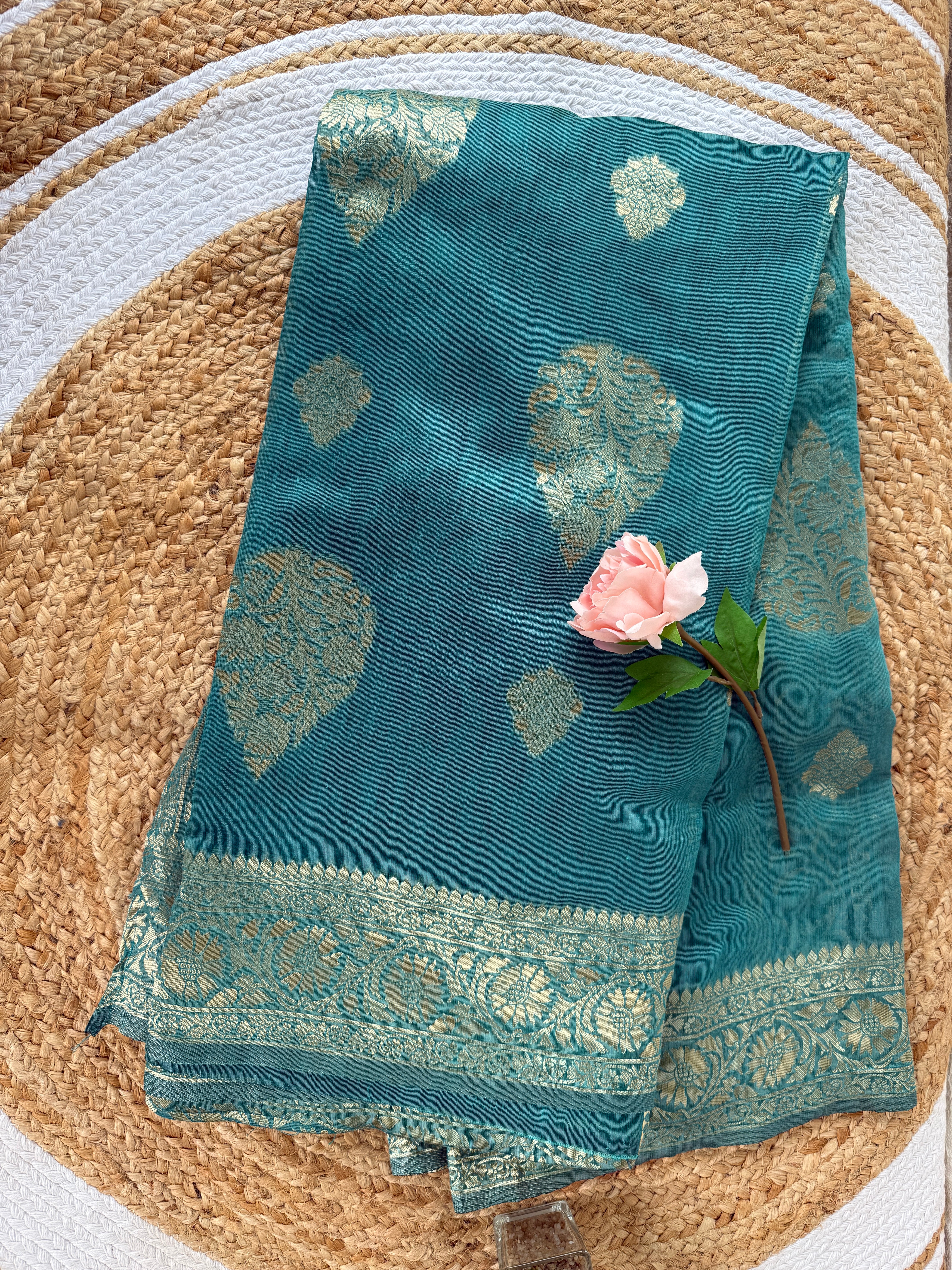 Banarasi Style Cotton Silk Readymade Saree