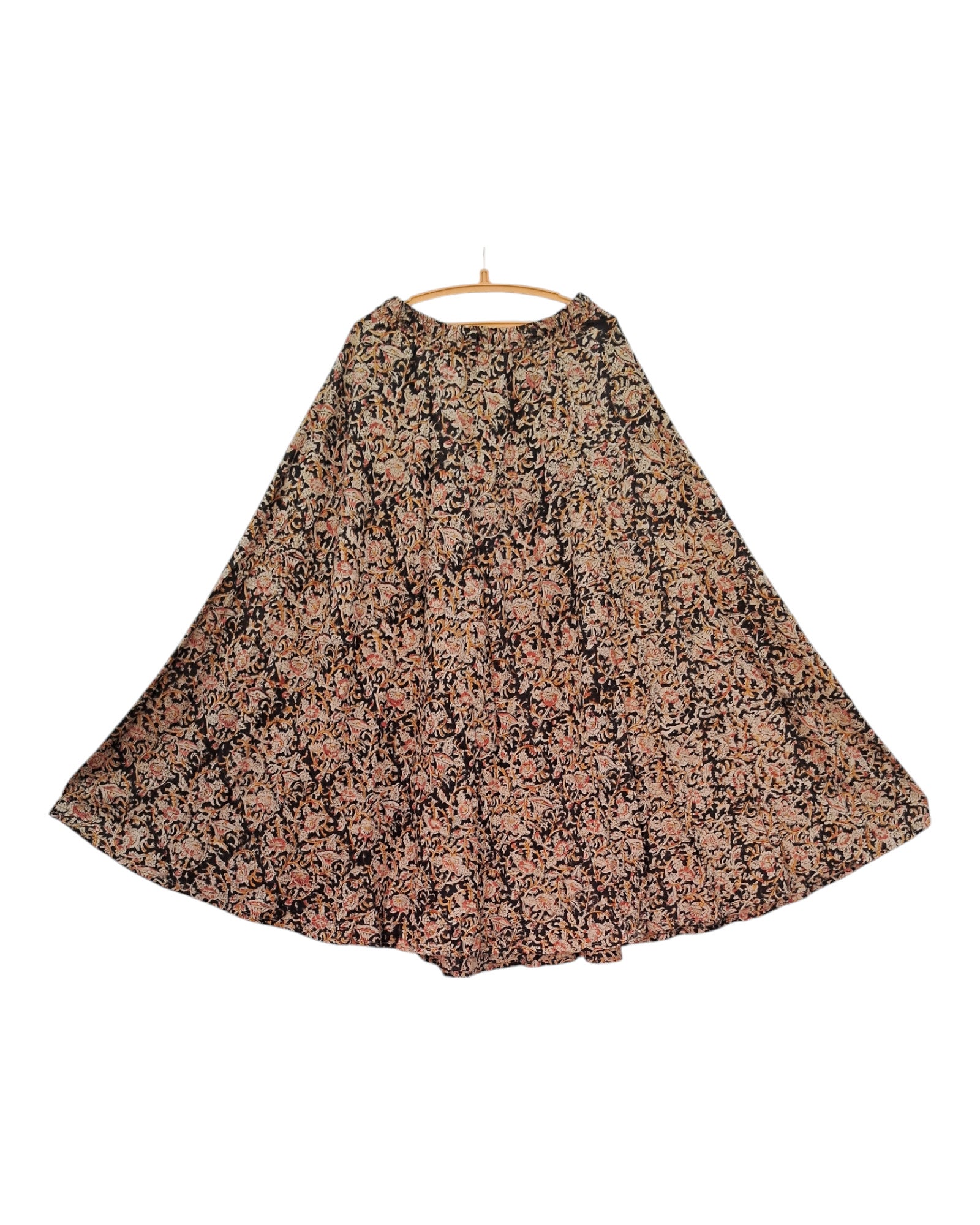 Kalamkari Cotton Flared Skirt