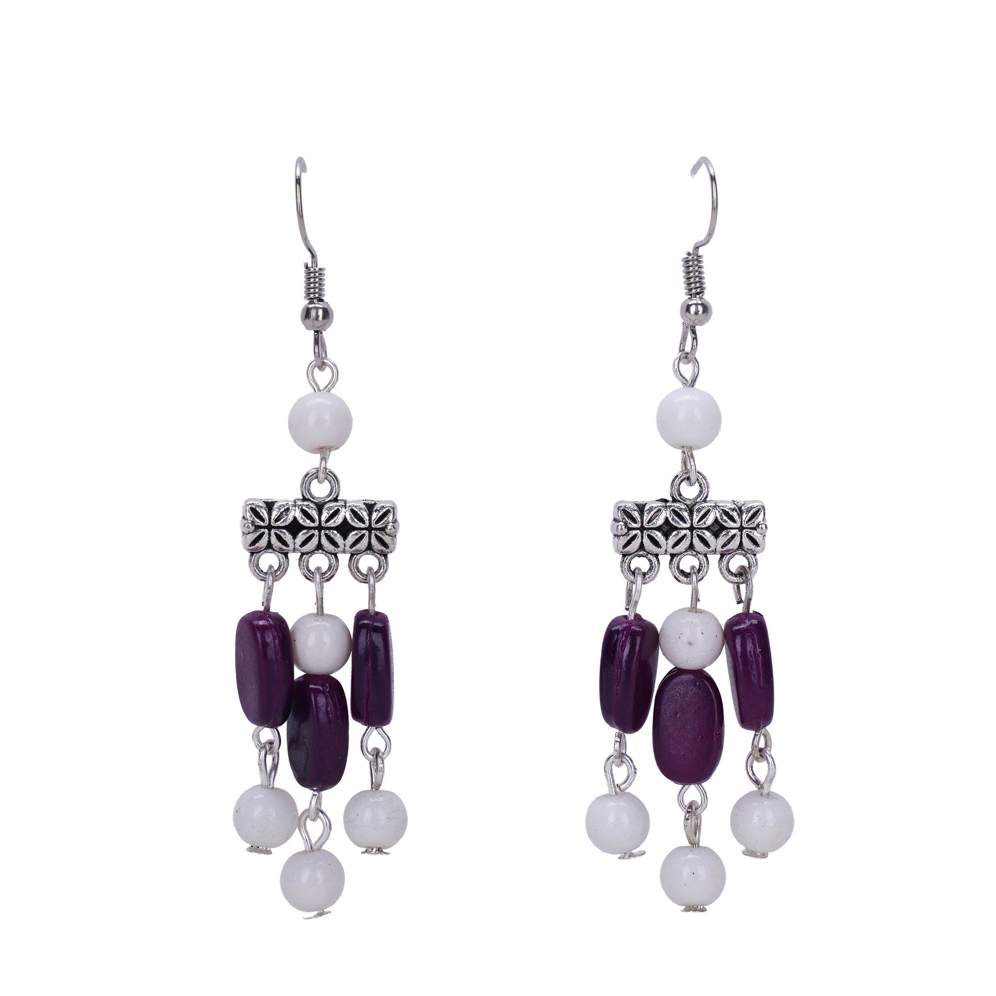 Bohemian Glass Bead Dangler Earring