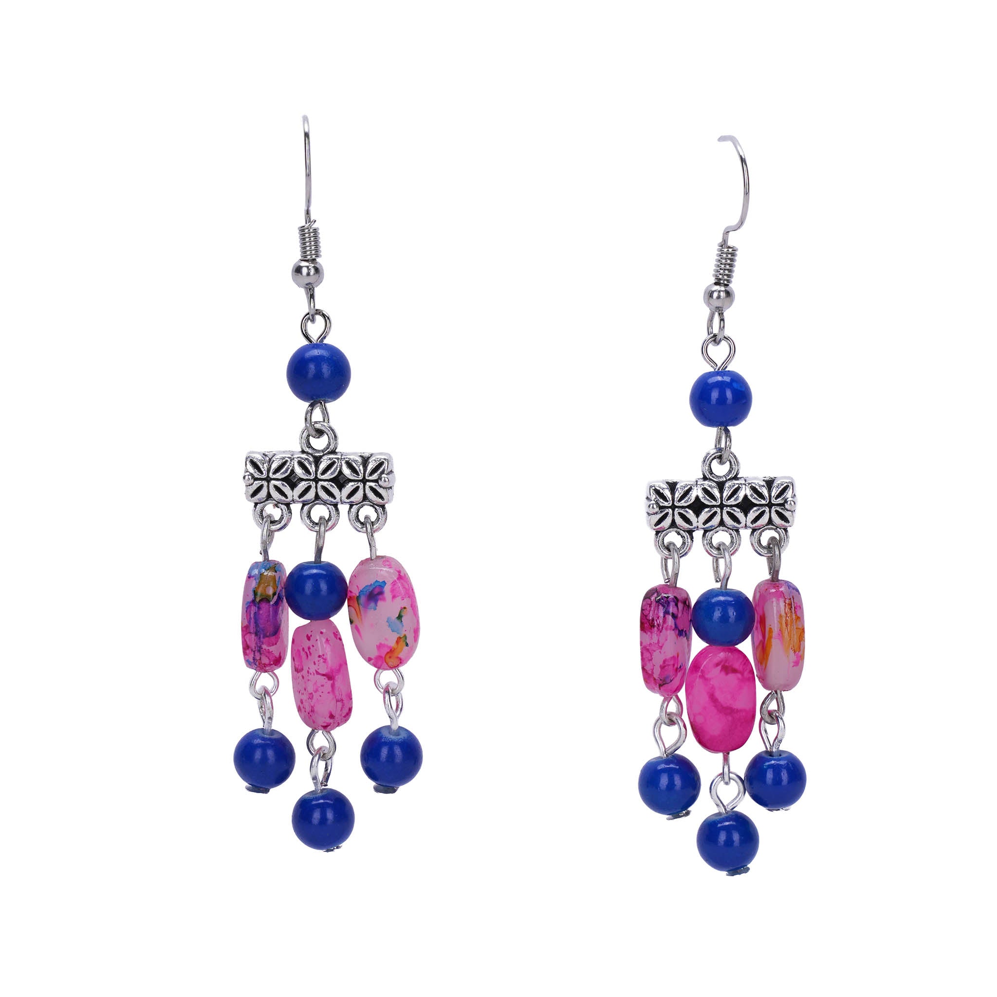 Bohemian Glass Bead Dangler Earring