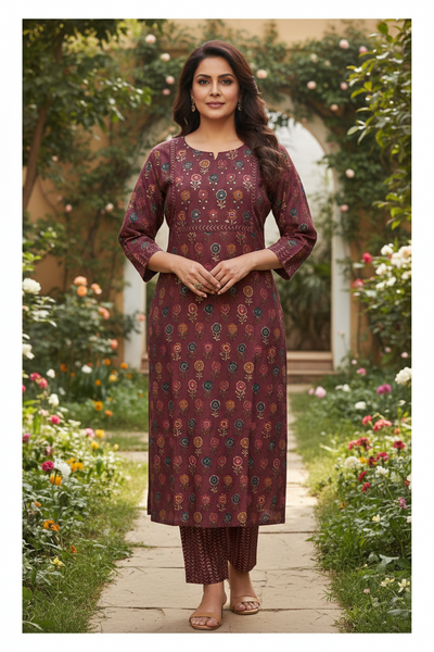 Festive Wear Chanderi Silk Kurta Pant Dupatta Set