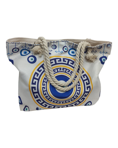 Evil Eye Tote Canvas Bag