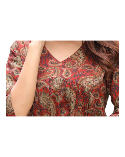 Buy Alia Cut Cotton Kurta With Pallazo Set – Tvahra