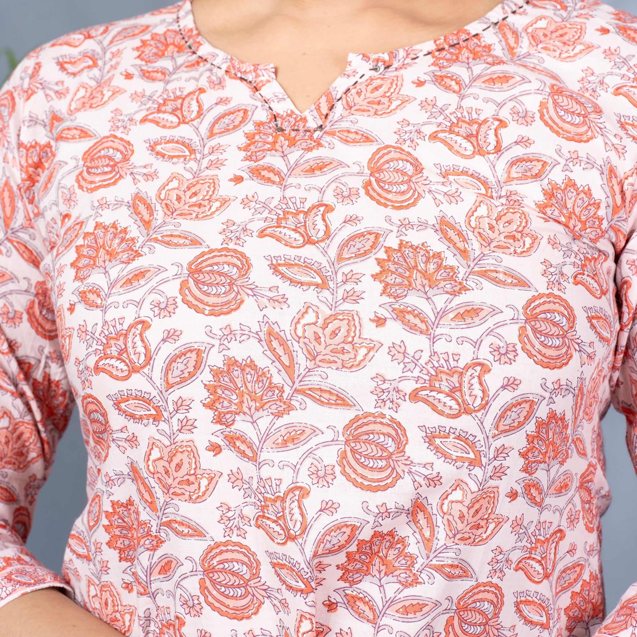 Two Piece Cotton Lounge Wear