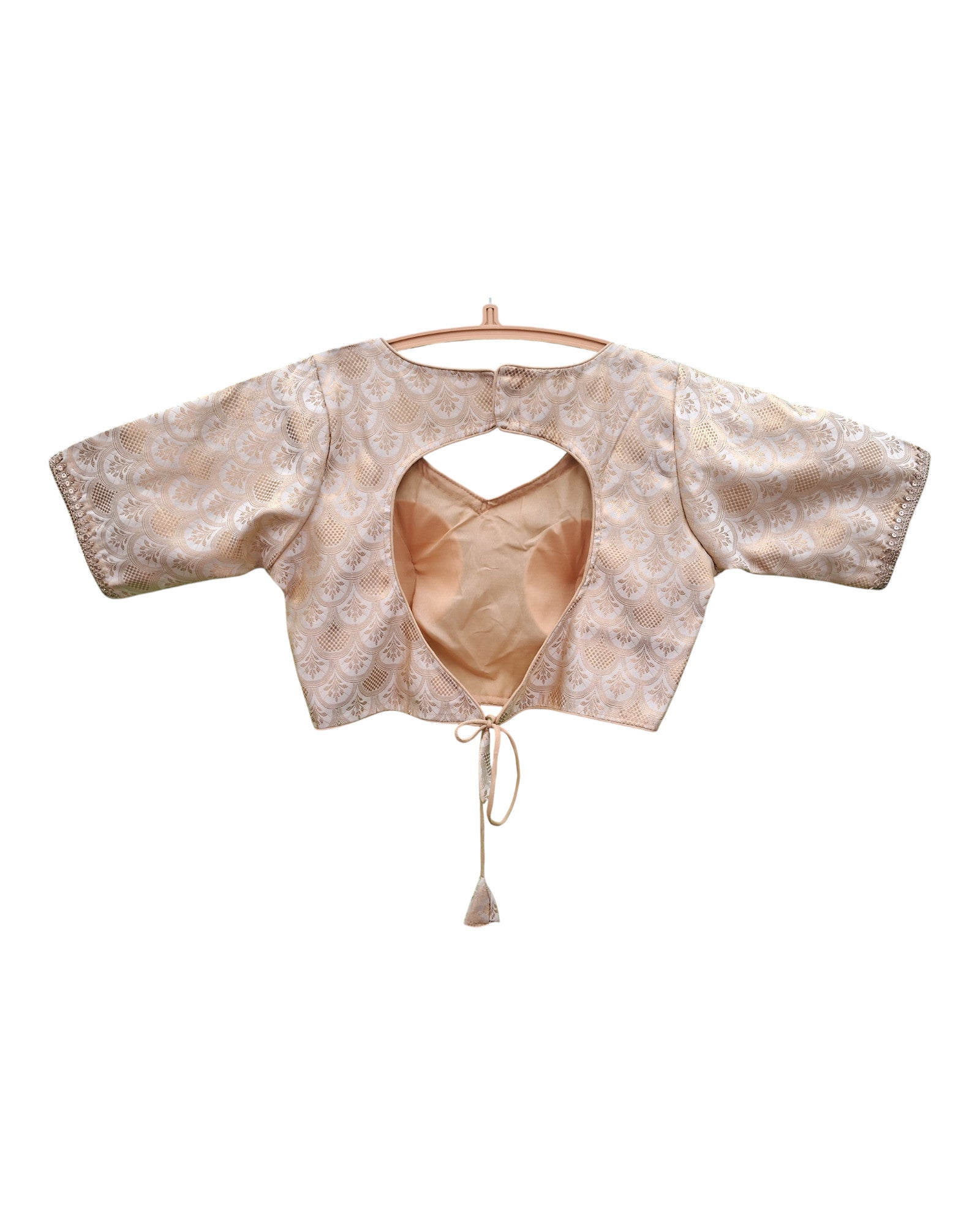 Buy Woven Jari Brocade Silk Blouse – Tvahra