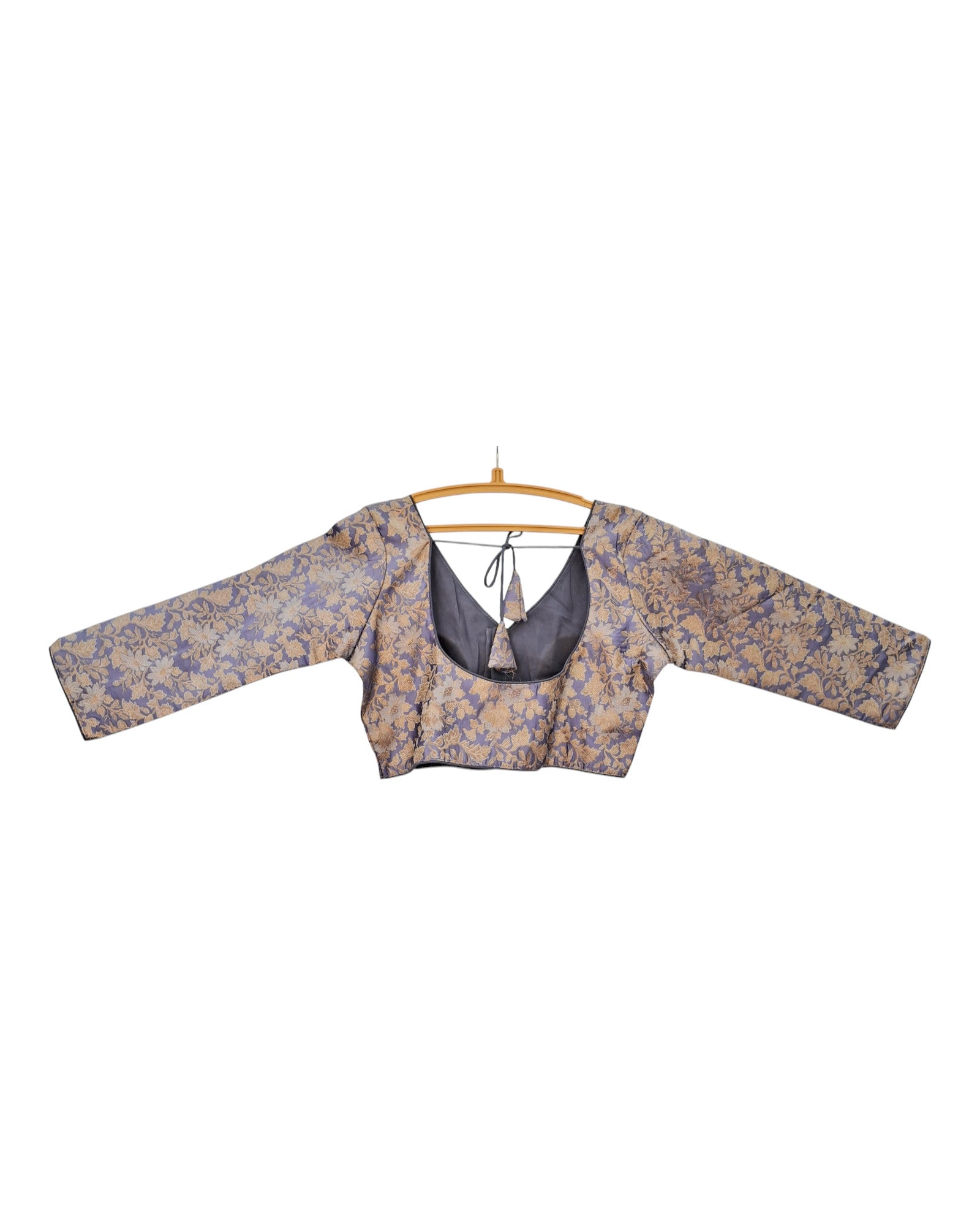 Buy Floral Brocade Silk Blouse – Tvahra