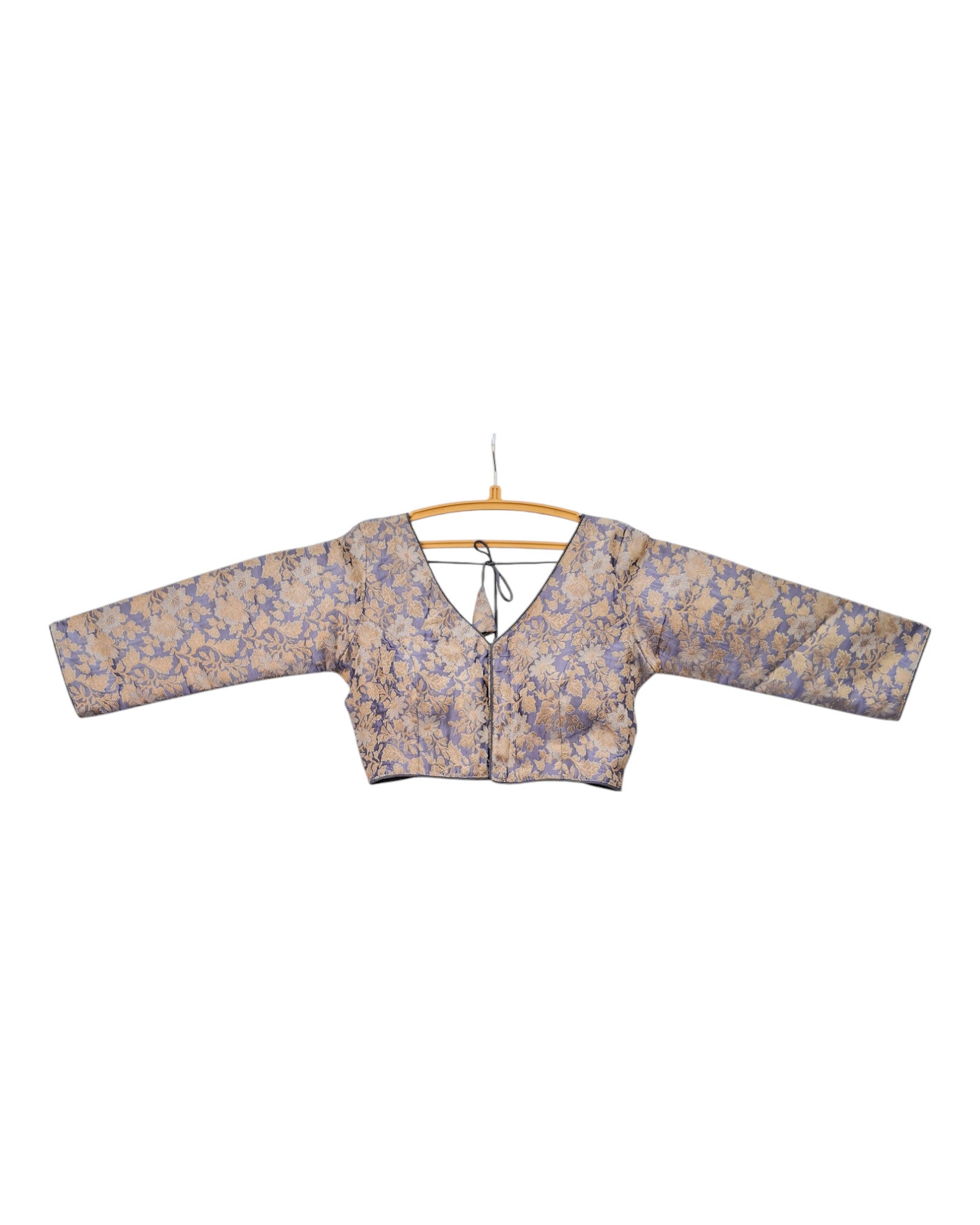 Buy Floral Brocade Silk Blouse – Tvahra