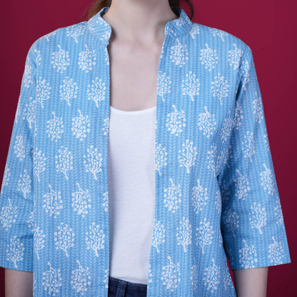 Cotton Printed Short Shrug