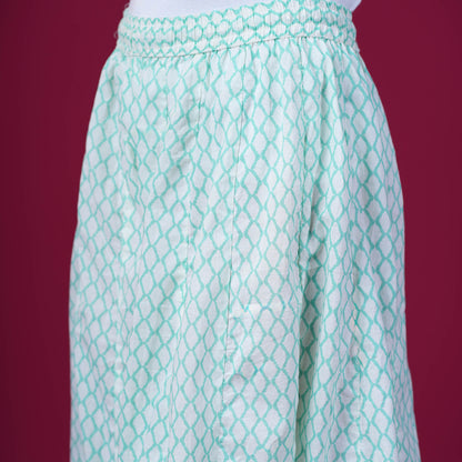 Printed Cotton Kali Pallazo