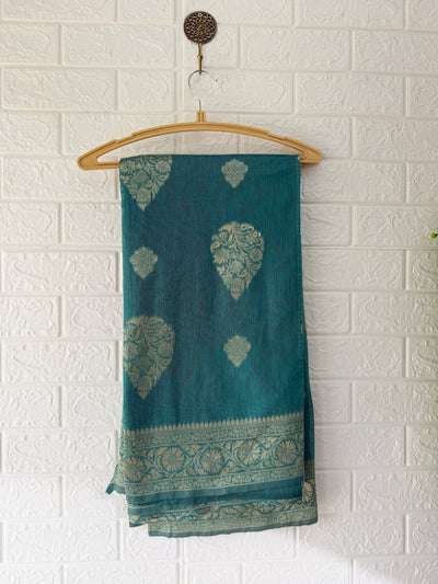 Banarasi Style Cotton Silk Readymade Saree