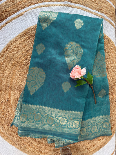 Banarasi Style Cotton Silk Readymade Saree