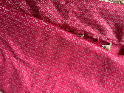 Kota Silk Saree With Kantha Staple Design