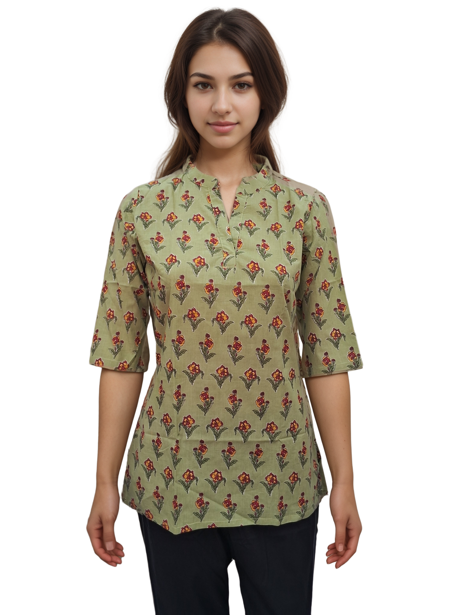 Printed Cotton Tunic