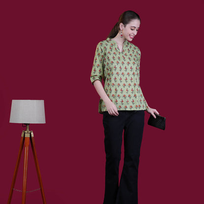 Printed Cotton Tunic