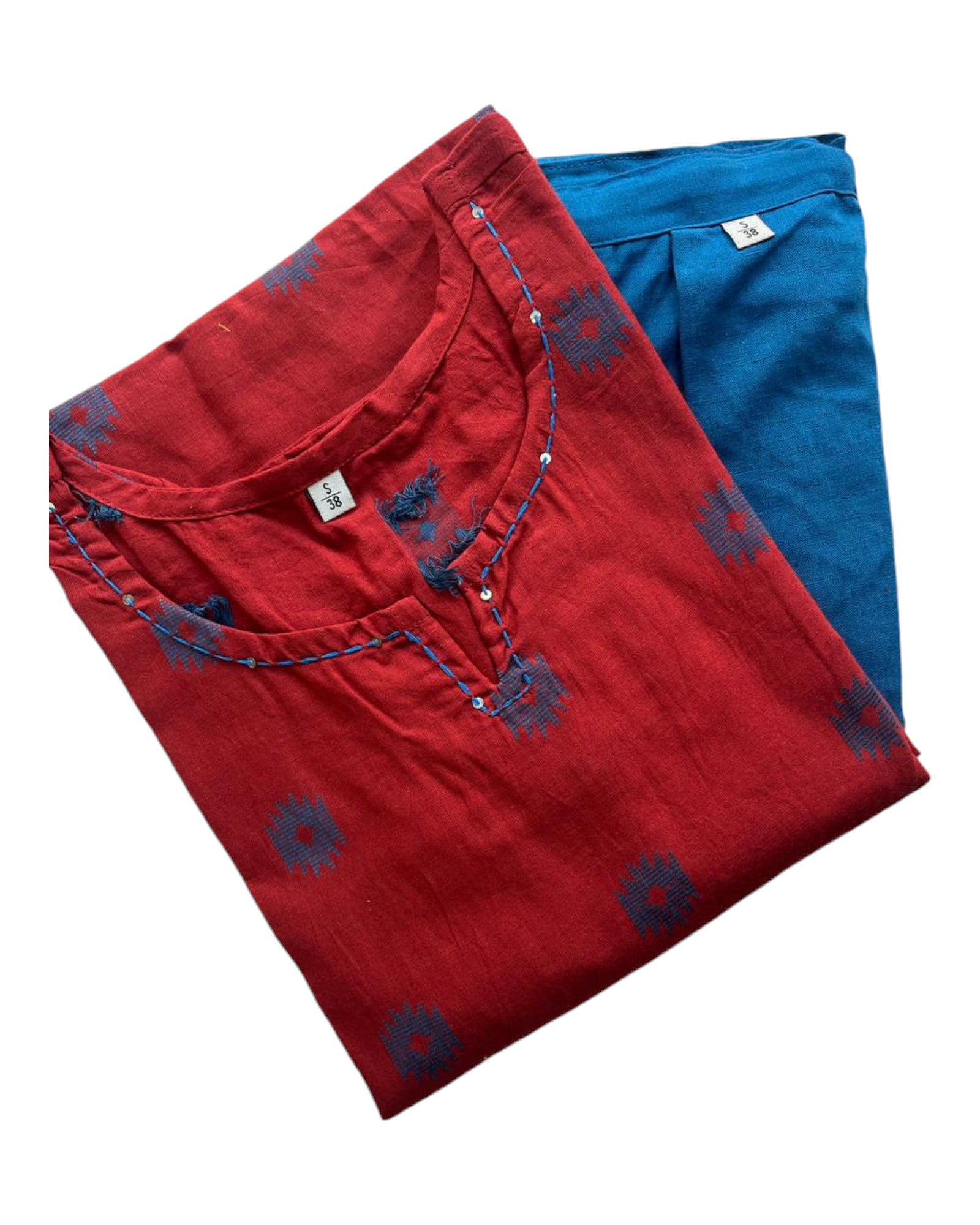 Buy Handloom Cotton Kurta Pant Set – Tvahra