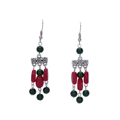 Bohemian Glass Bead Dangler Earring