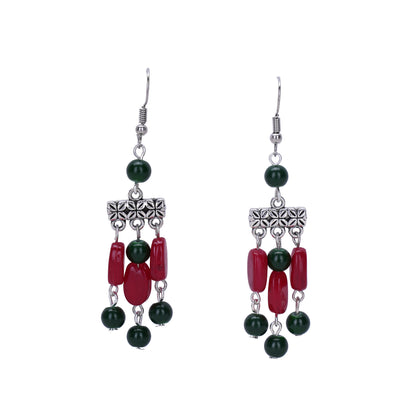 Bohemian Glass Bead Dangler Earring