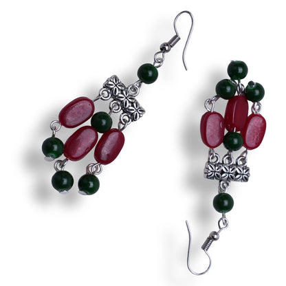 Bohemian Glass Bead Dangler Earring