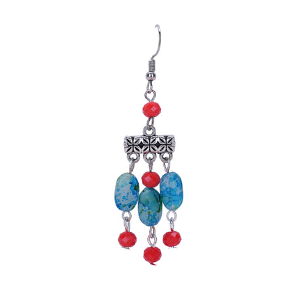 Bohemian Glass Bead Dangler Earring