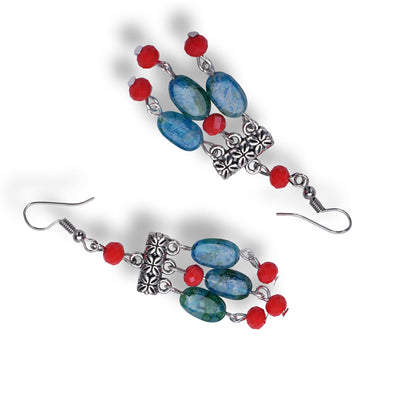 Bohemian Glass Bead Dangler Earring