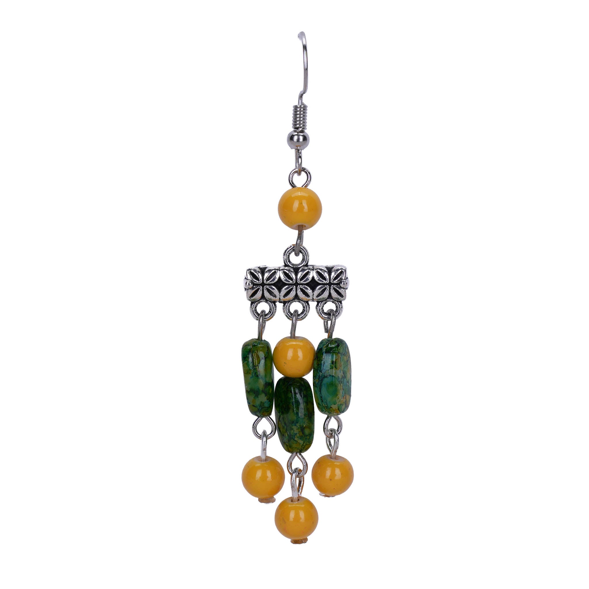 Bohemian Glass Bead Dangler Earring