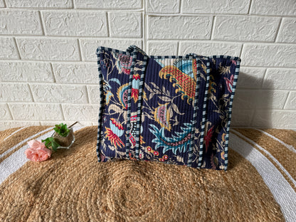 Jaipur Cotton Quilted Tote