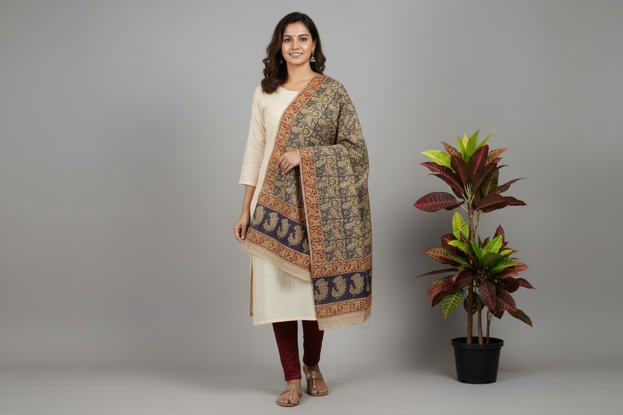 Kalamkari Dupatta Variant 1