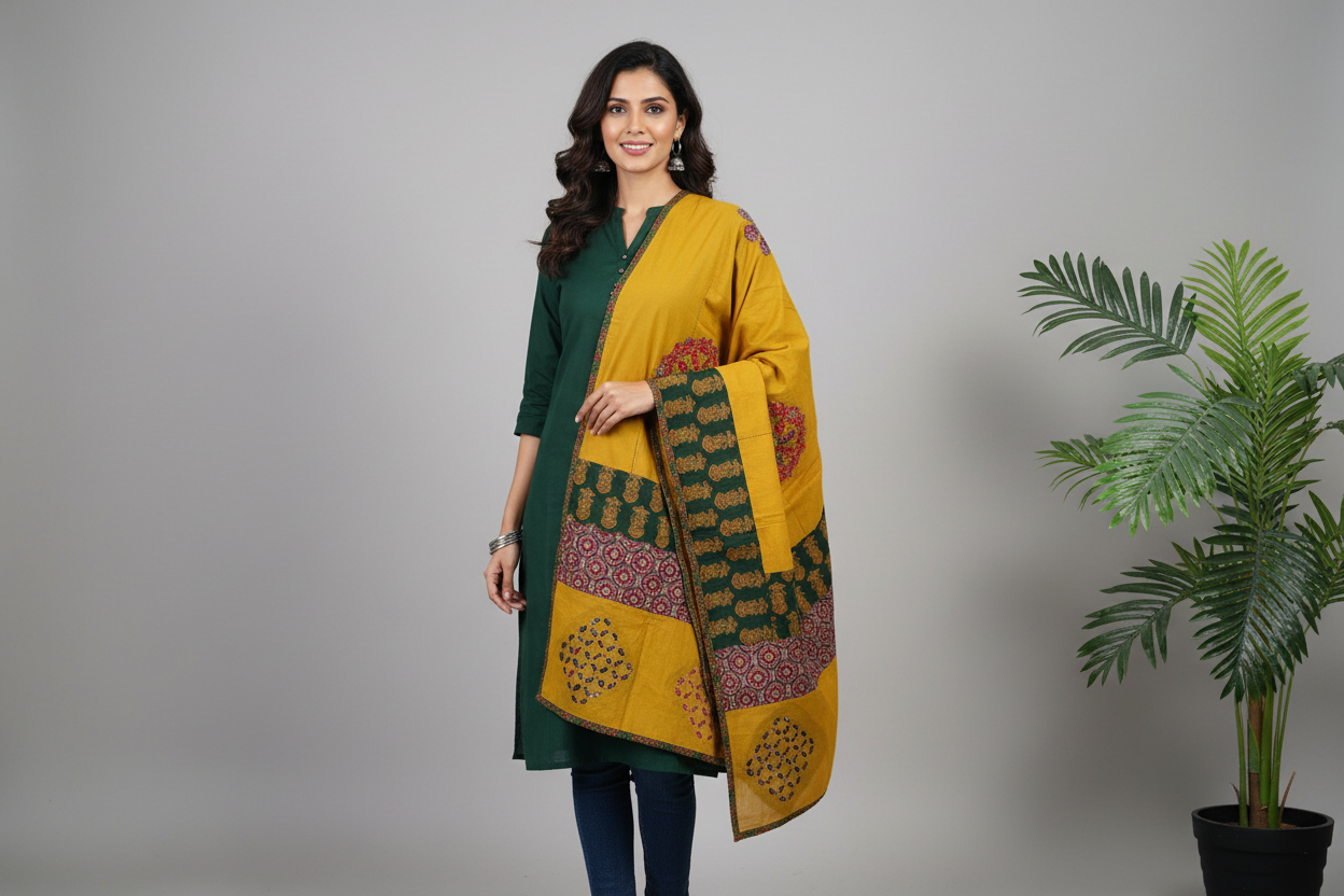 Yellow Dupatta Lifestyle